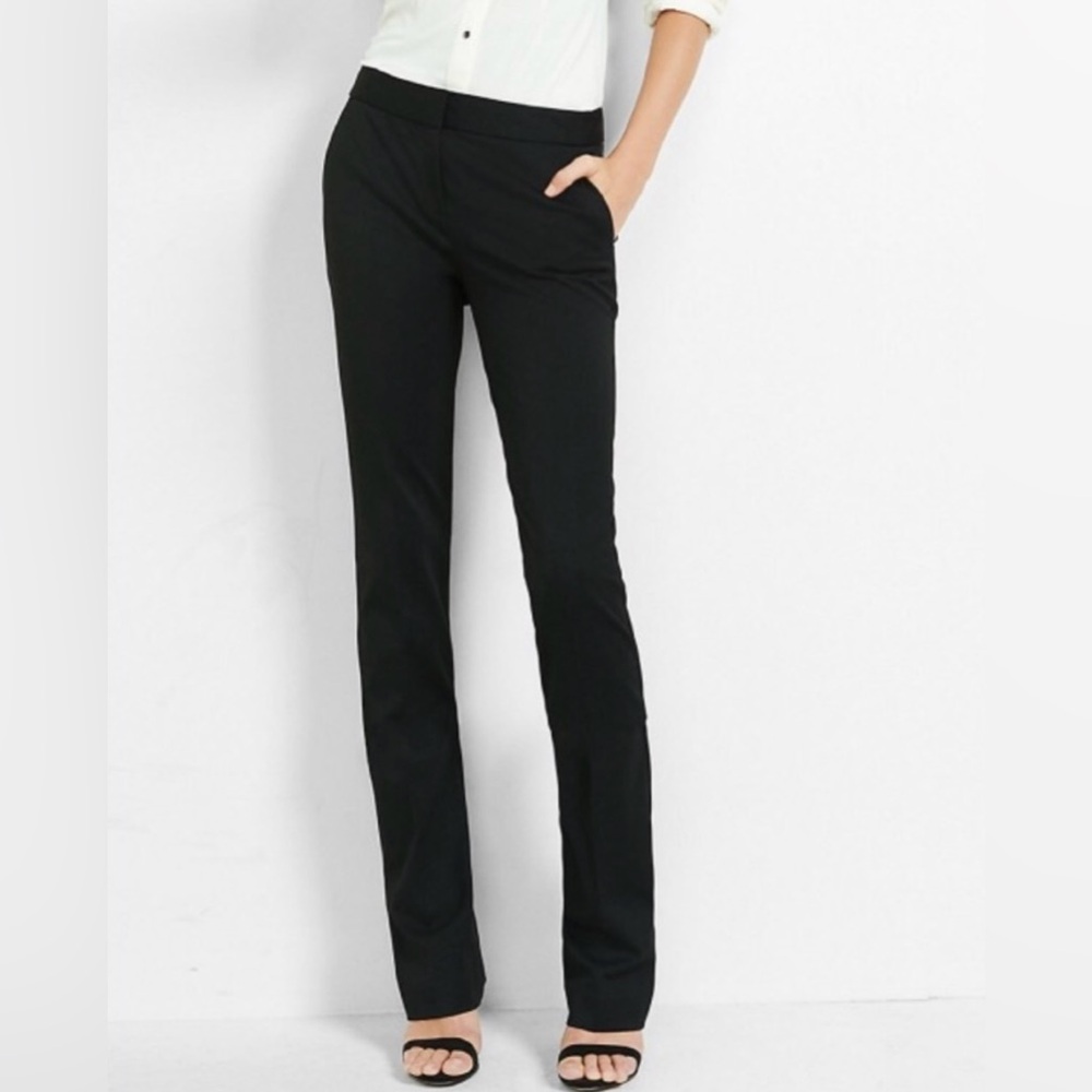 Express Columnist Barely Boot Mid Rise Pant Size 10 Regular NWT